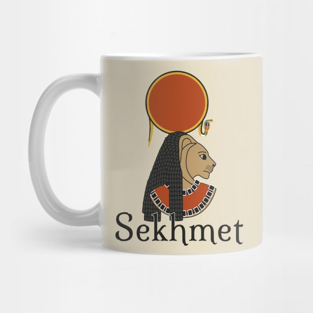 SEKHMET - Egyptian mythology by Tiro1Linea